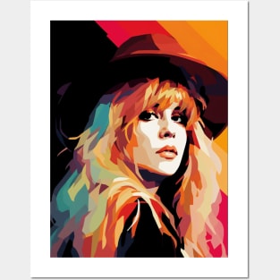 Stevie Nicks WPAP Posters and Art